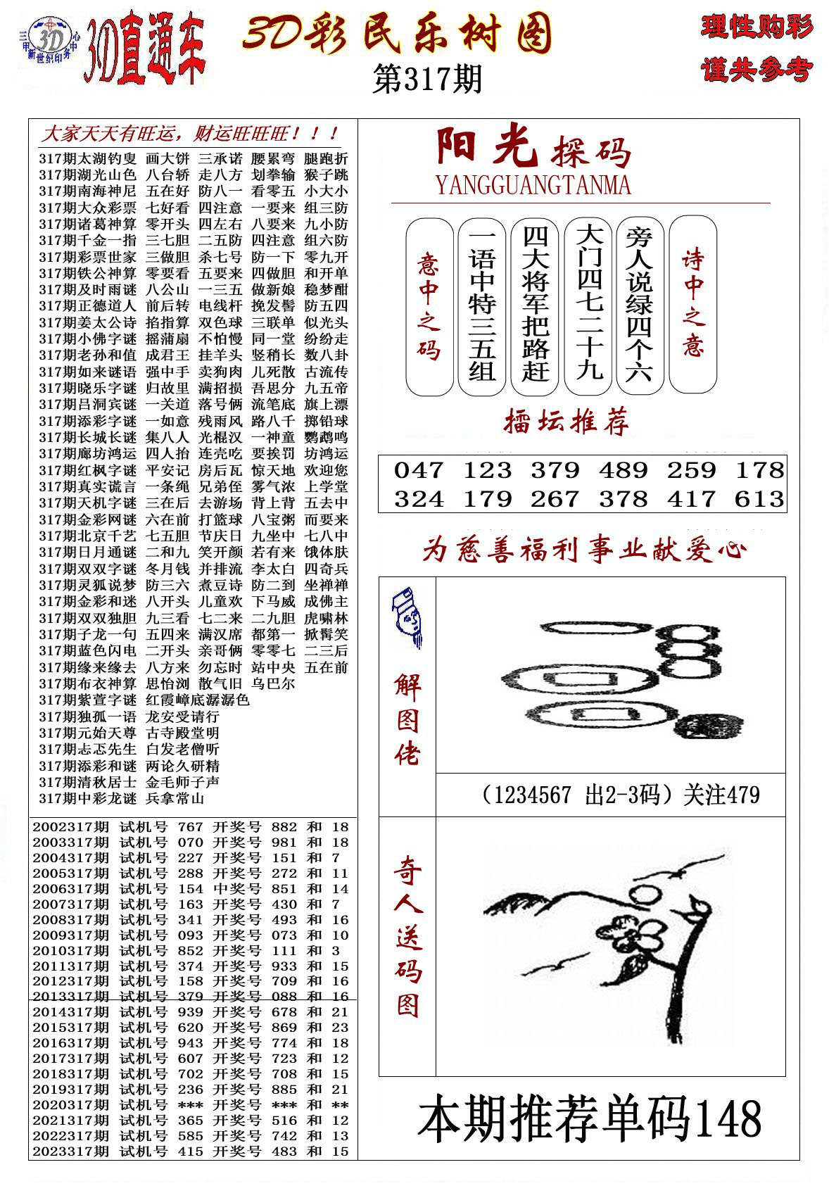 3D彩民乐树图