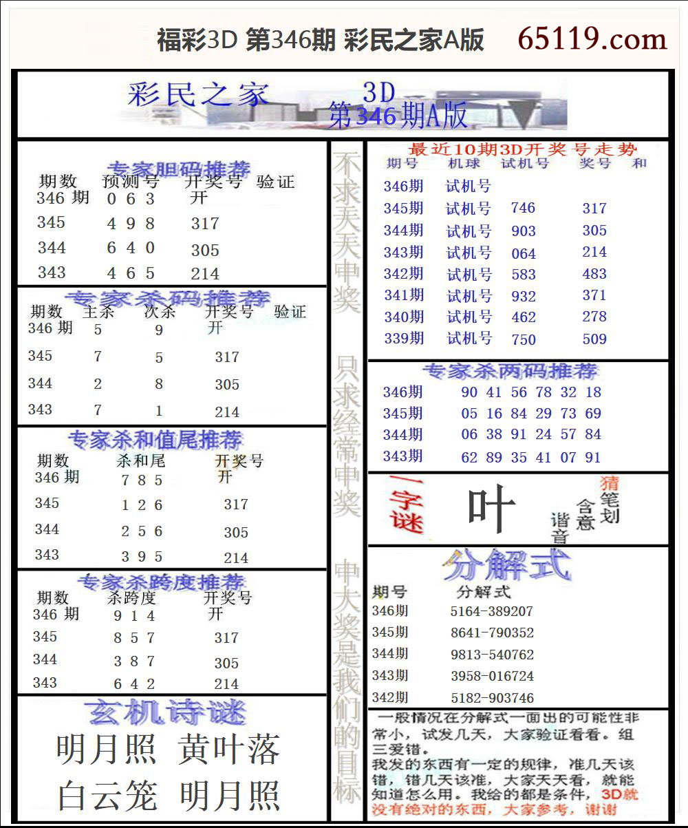 福彩3D彩民之家A版