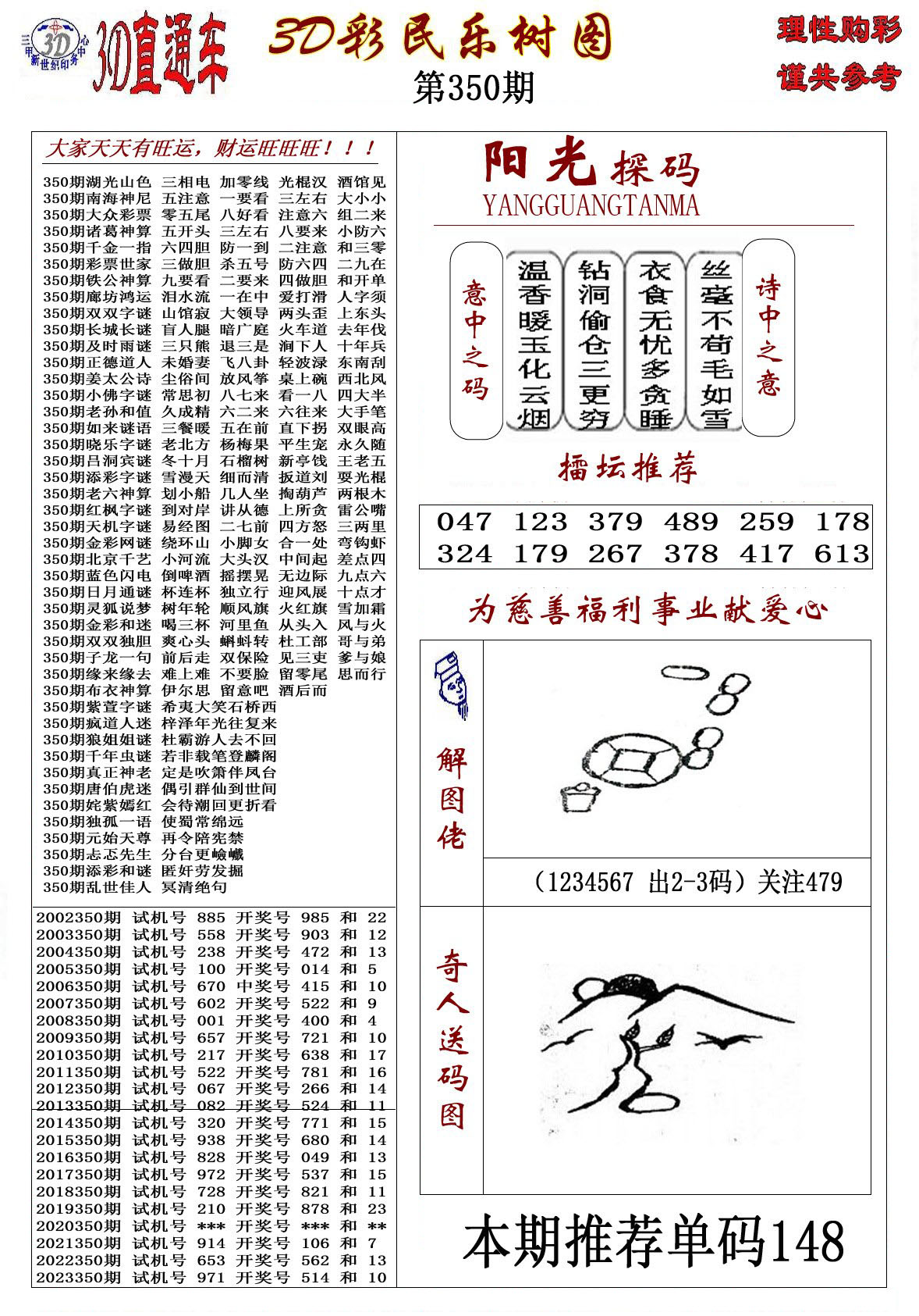 3D彩民乐树图