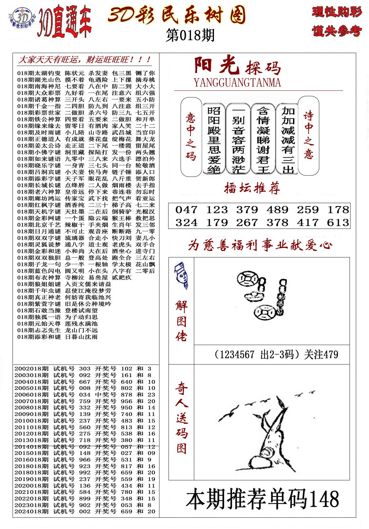 3D彩民乐树图