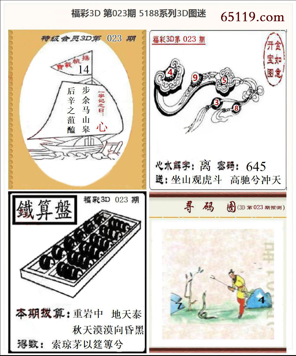 5188系列3D图迷